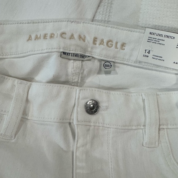 American Eagle High Rise Women's White Jeggings - Picture 6 of 6